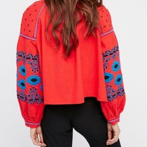 🌞 Free People Embroidered Jacket SZ: xs